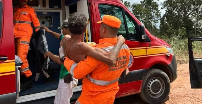 Trabalhador é resgatado em Três Marias, MG, após 4 dias abandonado em mata sem comida