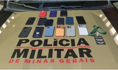 Trio é Preso com 15 Celulares Furtados Após Show no Vale do Aço; Vítimas Deixaram Evento em Governador Valadares