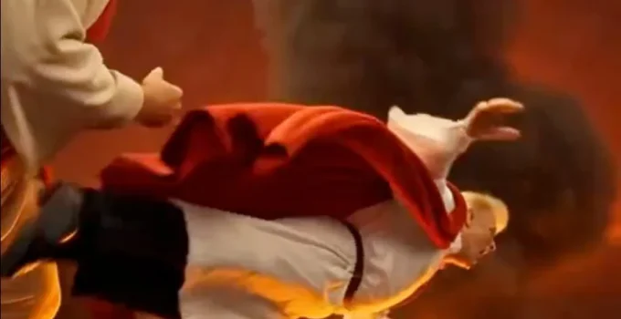 Irã responde a montagem de Trump como Jesus com vídeo de IA mostrando Cristo o jogando no inferno