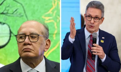 Gilmar Mendes e Romeu Zema trocam farpas em redes sociais sobre STF e dívida de MG
