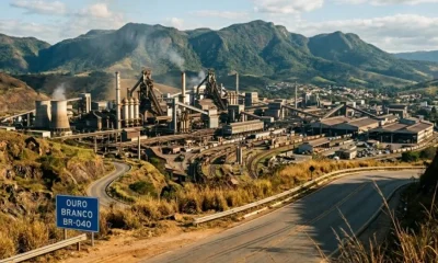 Ouro Branco: a joia colonial de Minas que se tornou polo do aço e abriga a maior usina siderúrgica do mundo