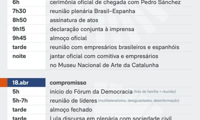 Lula, na Espanha, pede para "desmascarar" oposição e critica "extrema direita"