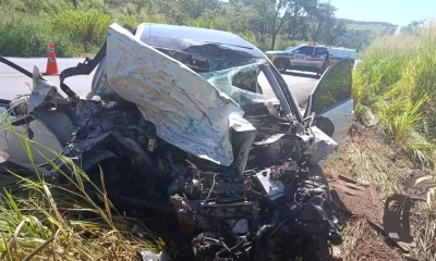 Tragédia na MGC-497: Caminhão com falha nos freios causa colisão frontal com carro e deixa duas mortes em Uberlândia