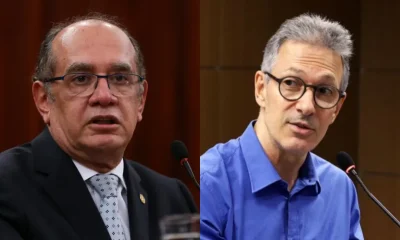 Gilmar Mendes acusa Zema de governar Minas com "liminares" do STF e critica "teatro de fantoches"
