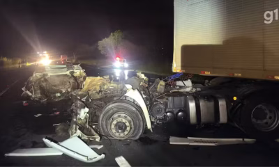 Motorista morre em grave colisão na MGC-135, em Joaquim Felício, na Região Central de Minas