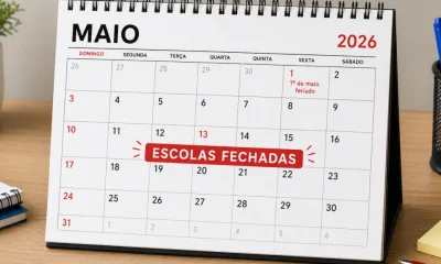 Maio de 2026: Feriado do Dia do Trabalho e datas locais causam alterações no calendário escolar em Minas Gerais e outros estados