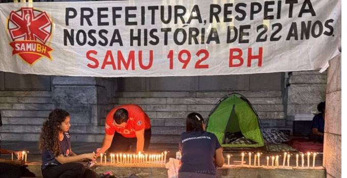 Vigília e Alerta: Desligamento de 34 Profissionais do Samu de BH Gera Preocupação com Atendimento na Capital