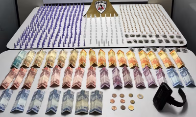 Dupla é Presa com Arsenal de Drogas Após Perseguição Policial no Centro de BH