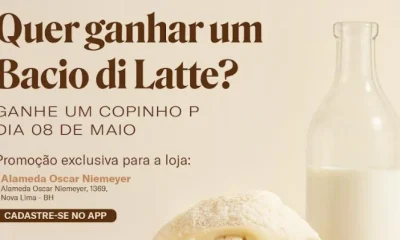 Bacio di Latte Presenteia Clientes com 2 Mil Gelatos Gratuitos na Inauguração de Nova Unidade em Nova Lima, na Grande BH