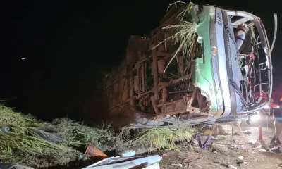 Acidente com ônibus em Diamantina deixa mortos e feridos; Hemocentro pede doações de sangue urgentes