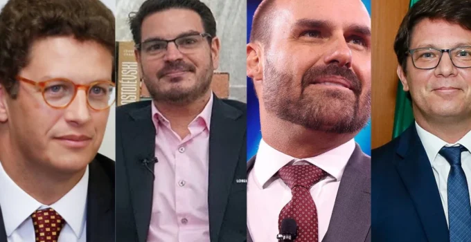 Racha na Direita Paulista: Salles e Eduardo Bolsonaro trocam farpas por vaga ao Senado