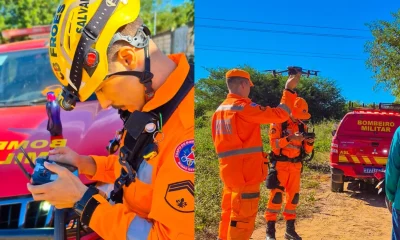 Drone Ajuda a Localizar Homem Desaparecido Há 5 Dias em Área de Mata no Norte de Minas