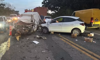 Tragédia na BR-494: Acidente com betoneira, caminhão boiadeiro e carros mata motorista em Marilândia, MG