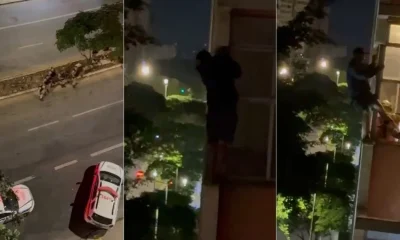Homem Escala Fachada de Prédio e Tenta Invadir Apartamentos em Belo Horizonte; Resgate Ocorre no 5º Andar