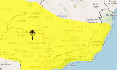 Alerta de Tempestade: Inmet Emite Aviso de Perigo Potencial para Belo Horizonte e Mais 595 Cidades de Minas Gerais