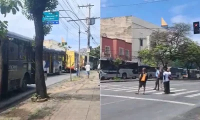 Protesto de Motoristas Interrompe Trânsito na Avenida Amazonas, em BH; Categoria Critica Sindicato