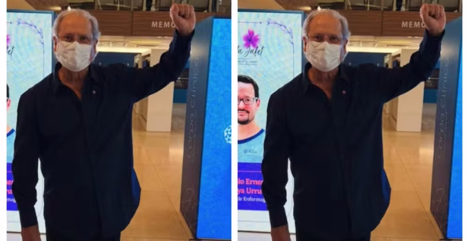 José Dirceu recebe alta após 1º ciclo de quimioterapia contra linfoma