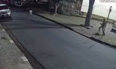 Desespero em BH: Mulher flagra furto de carro em bairro da Zona Norte e corre atrás do veículo