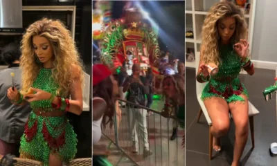 Brunna Gonçalves encanta fãs com bastidores de minidesfile após lipoaspiração e troca beijos com Ludmilla