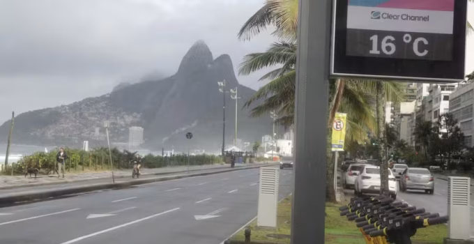 Frente Fria Traz Chuvas e Frio para Minas Gerais: Alerta de Tempestades Isoladas e Queda de Temperatura Neste Sábado