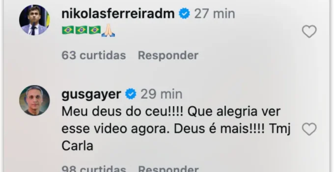Carla Zambelli é liberada na Itália após anulação de extradição e promete 'vida de missão'