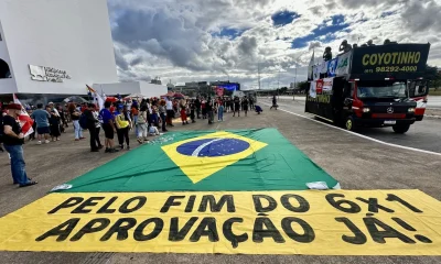 Ato pelo Fim da Escala 6x1 Reúne Centenas em Brasília Antes de Votação Crucial no Congresso