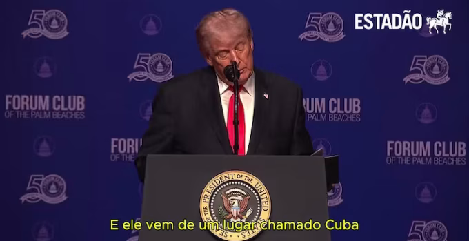 Trump intensifica pressão sobre Cuba com acusações contra Raúl Castro e sanções