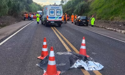 Tragédia na BR-265: Homem morre atropelado próximo a Santana da Vargem, MG