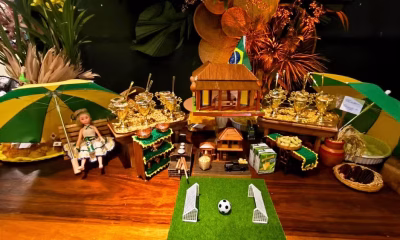 Mineira é decacampeã em festival de comida típica com prato inspirado na Copa do Mundo