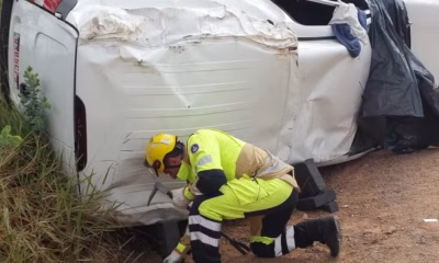 Motorista Morre em Capotamento Trágico na Fernão Dias em Carmópolis de Minas