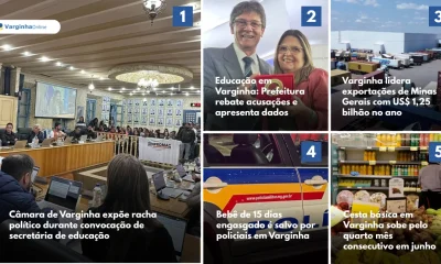 Varginha: Racha na Câmara, Recorde em Exportações e Tragédias Marcam a Semana