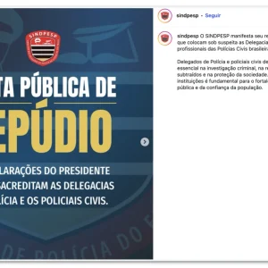 Associações policiais rebatem Lula e defendem delegacias após declaração sobre "medo" em devolução de celulares