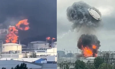Ataque de Drones Ucranianos Incendeia Refinaria em Moscou Pela Segunda Vez em Dias; Kiev Também é Alvo Russo