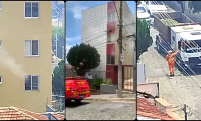 Gari e Pedestre Resgatam Morador de Apartamento em Chamas na Região Nordeste de BH