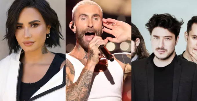Rock in Rio 2026: Demi Lovato, Maroon 5 e Jamiroquai são confirmados para o Palco Mundo e Sunset