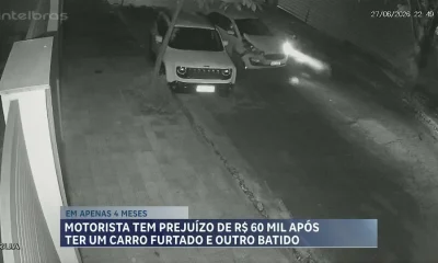 Dentista de BH acumula prejuízo de R$ 60 mil com furto e colisão em menos de 5 meses