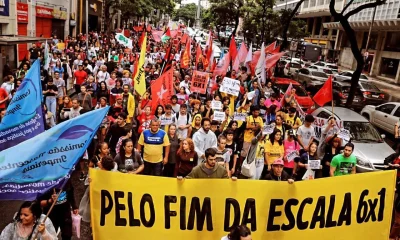 Minas Gerais: Atos em Cidades Estratégicas Pressionam Senado por Fim da Escala 6x1 e Redução da Jornada Sem Perda Salarial