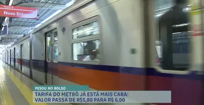 Aumento na Tarifa do Metrô de BH: Passageiros Reclamam e Sentem Impacto no Bolso e no Cotidiano