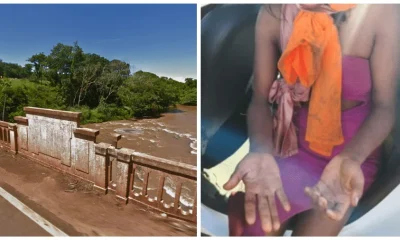Mulher sobrevive a agressão e é jogada de ponte no Triângulo Mineiro; fugiu nadando pelo rio