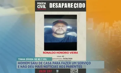 Mecânico de 62 anos some em Contagem após dívida de R$7 mil vir à tona