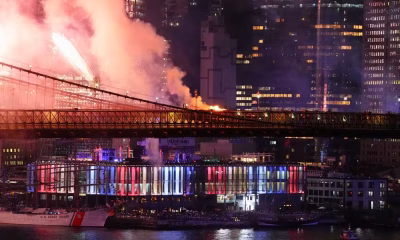 Incêndio de pequenas proporções atinge Ponte do Brooklyn durante celebrações do 4 de Julho nos EUA