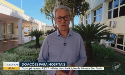 Cooxupé destina R$ 2,7 milhões para hospitais em Minas Gerais e São Paulo em ação de solidariedade