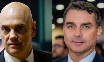 Moraes suspende visitas de Flávio Bolsonaro ao pai e o chama de 'reincidente'