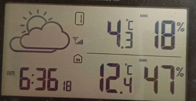 Região dos Cocais, em Coronel Fabriciano, registra recorde de frio no inverno com 4,3°C; umidade do ar em estado de alerta