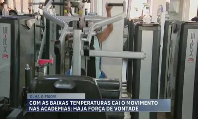 Frio em BH: Academias Sentem Queda no Movimento com Temperaturas Baixas na Capital