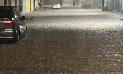 Temporal causa alagamentos em cidade da Grande BH; Defesa Civil emite alerta para mais chuvas