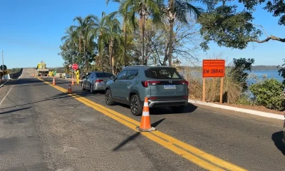 Obras na Ponte Quinca Mariano afetam rotas de Minas Gerais com Goiás; veja desvios