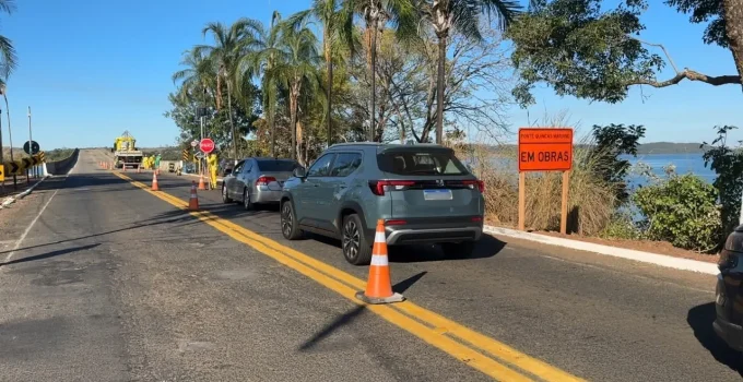 Obras na Ponte Quinca Mariano afetam rotas de Minas Gerais com Goiás; veja desvios