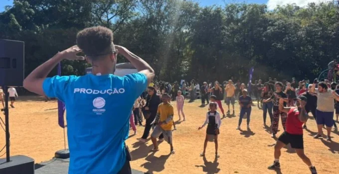 RECORD na Praça atrai centenas em Belo Horizonte com saúde e lazer gratuitos