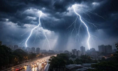 Alerta de Tempestade: Vale do Aço em Risco de Chuvas Fortes, Ventos e Granizo Neste Sábado (25)
